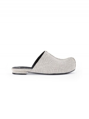 리우앤비우 SCENE 006 mule cnavas gray RIU&VIU